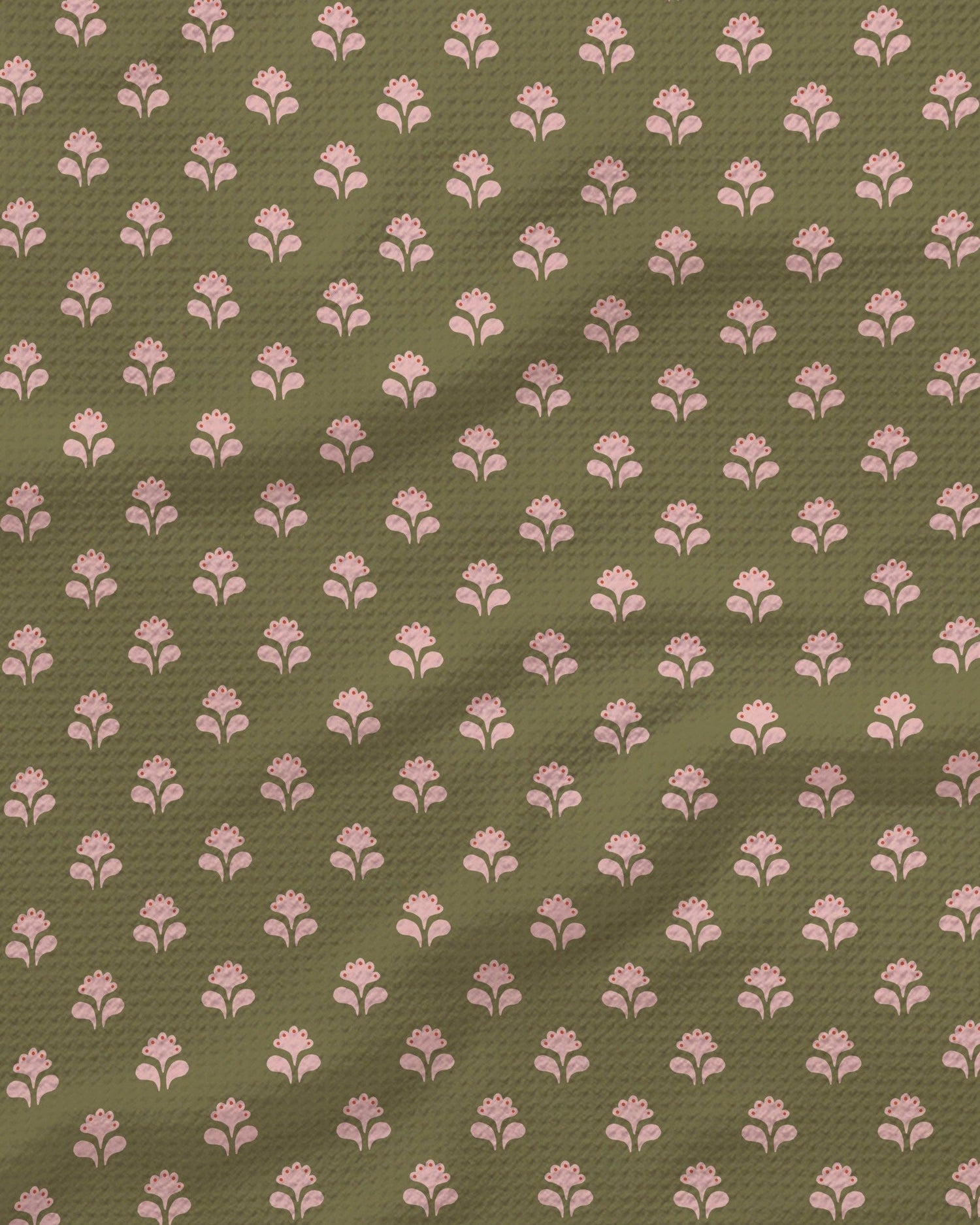 Geometry - Lucky Flowers Tea Towel
