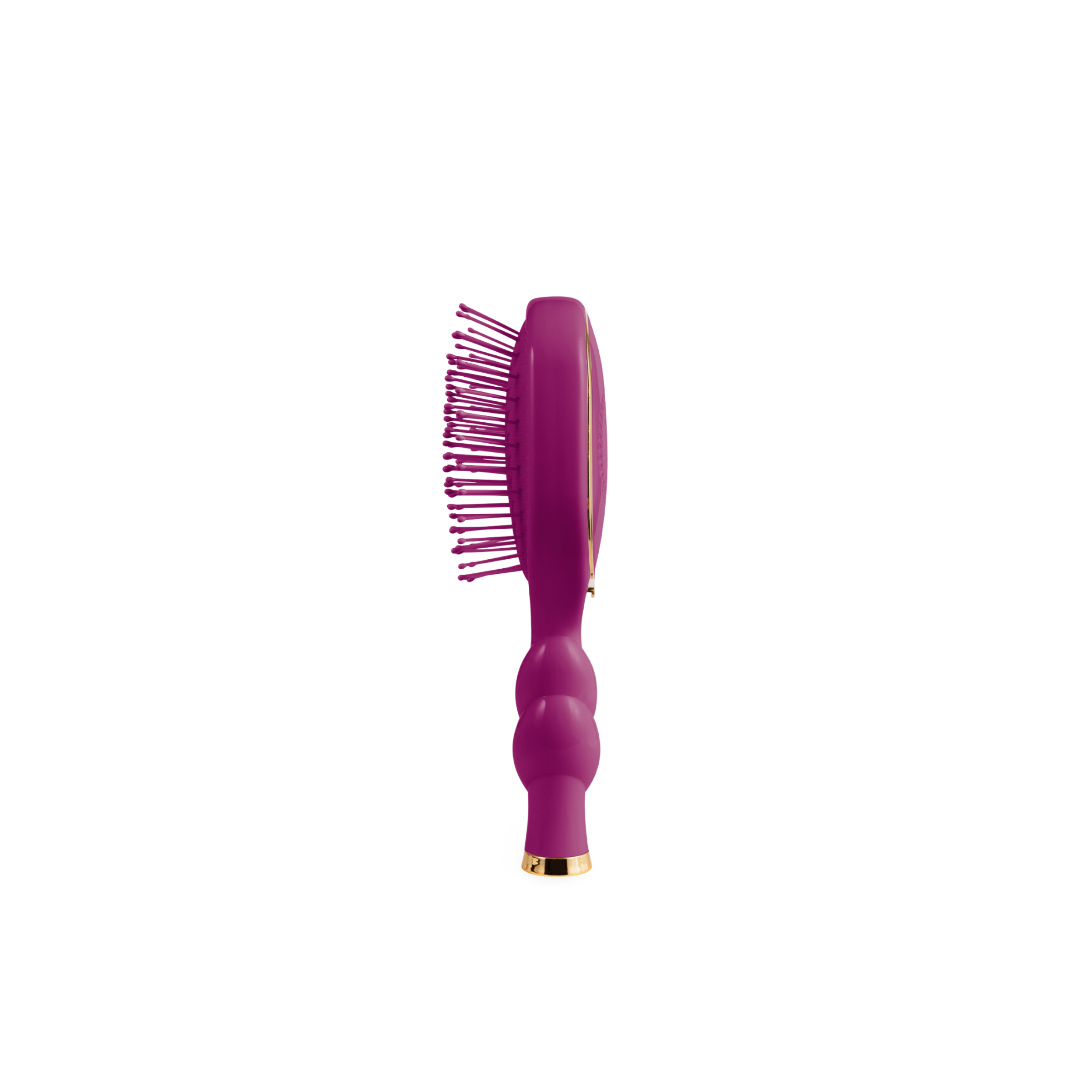 TELETIES - Mini Detangler Hair Brush for Medium Hair - Mulberry