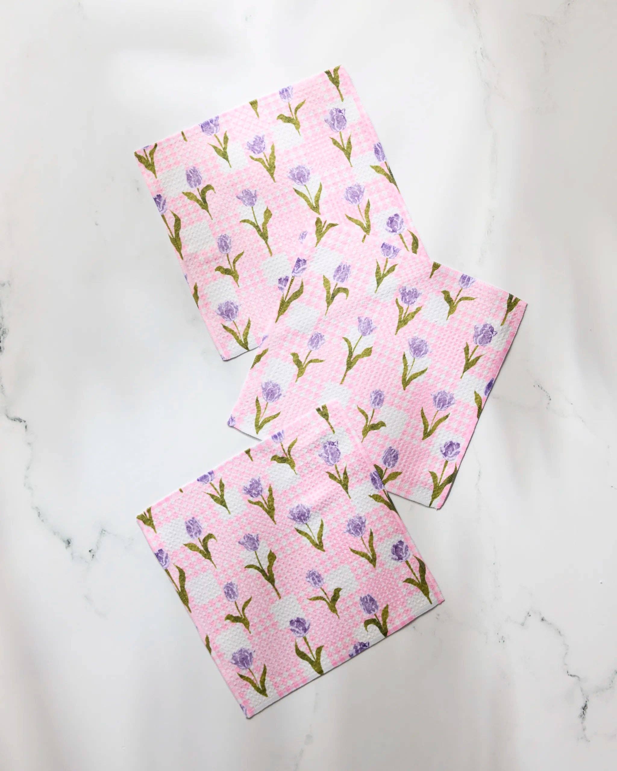 Geometry - Tulip Town Dishcloth Set