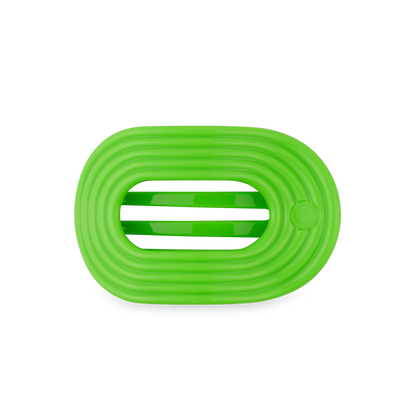 TELETIES - Flat Round Hair Clip | Medium | Glow For It
