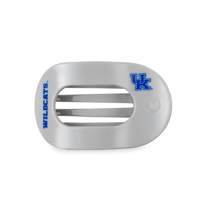 TELETIES - Flat Round Hair Clip | Medium | Go Big Blue!