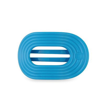 TELETIES - Flat Round Hair Clip | Medium | Miami Vice