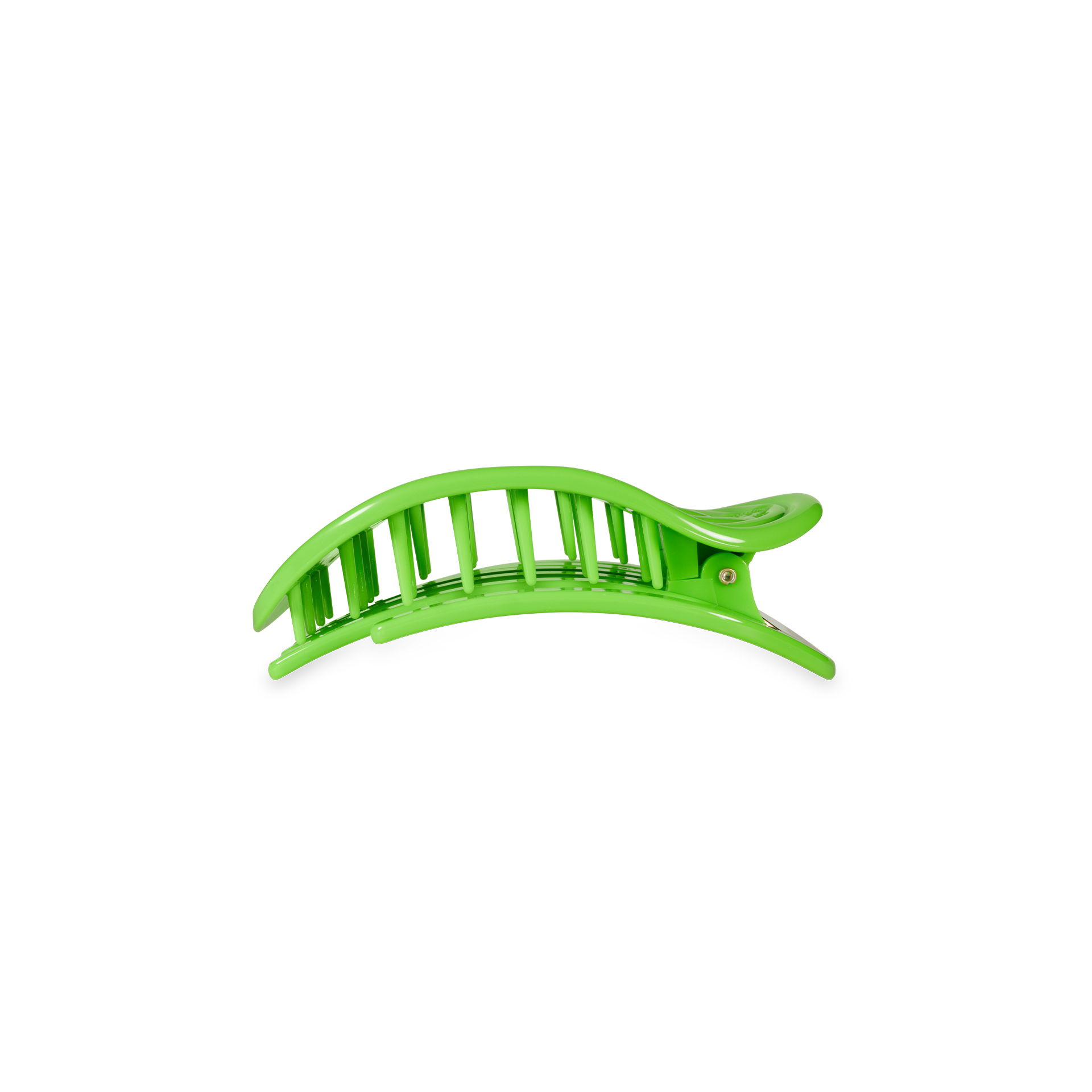 TELETIES - Flat Round Hair Clip | Small | Glow For It
