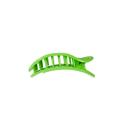 TELETIES - Flat Round Hair Clip | Small | Glow For It