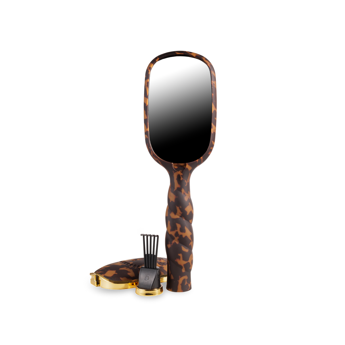 TELETIES - Boar Bristle Hair Brush | Tortoise