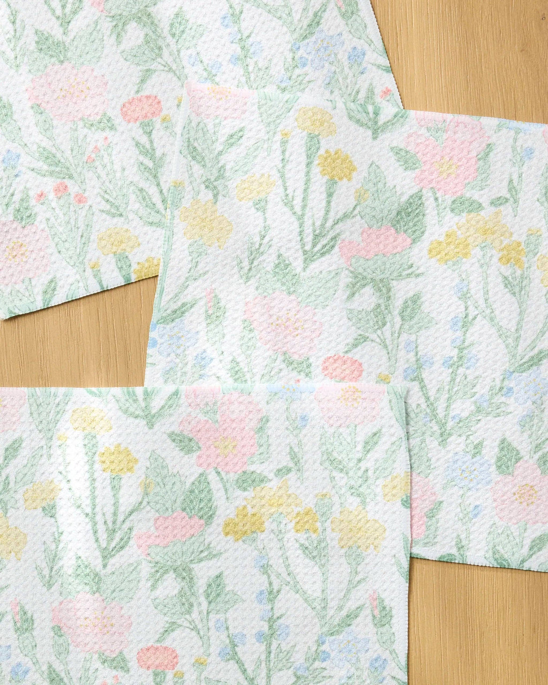 Geometry - Wildflowers in Bloom Dishcloth Set