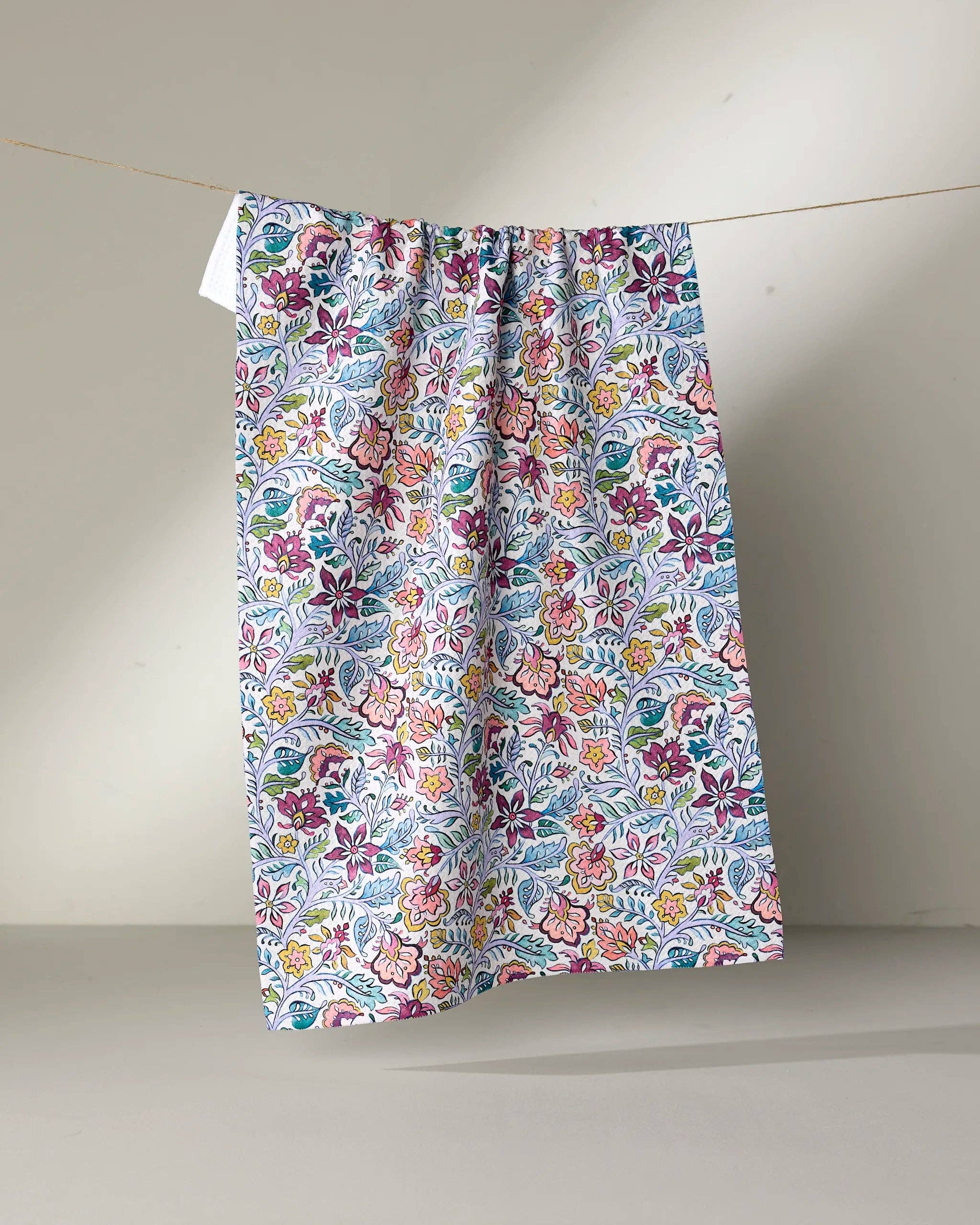 Geometry - Amethyst Tea Towel