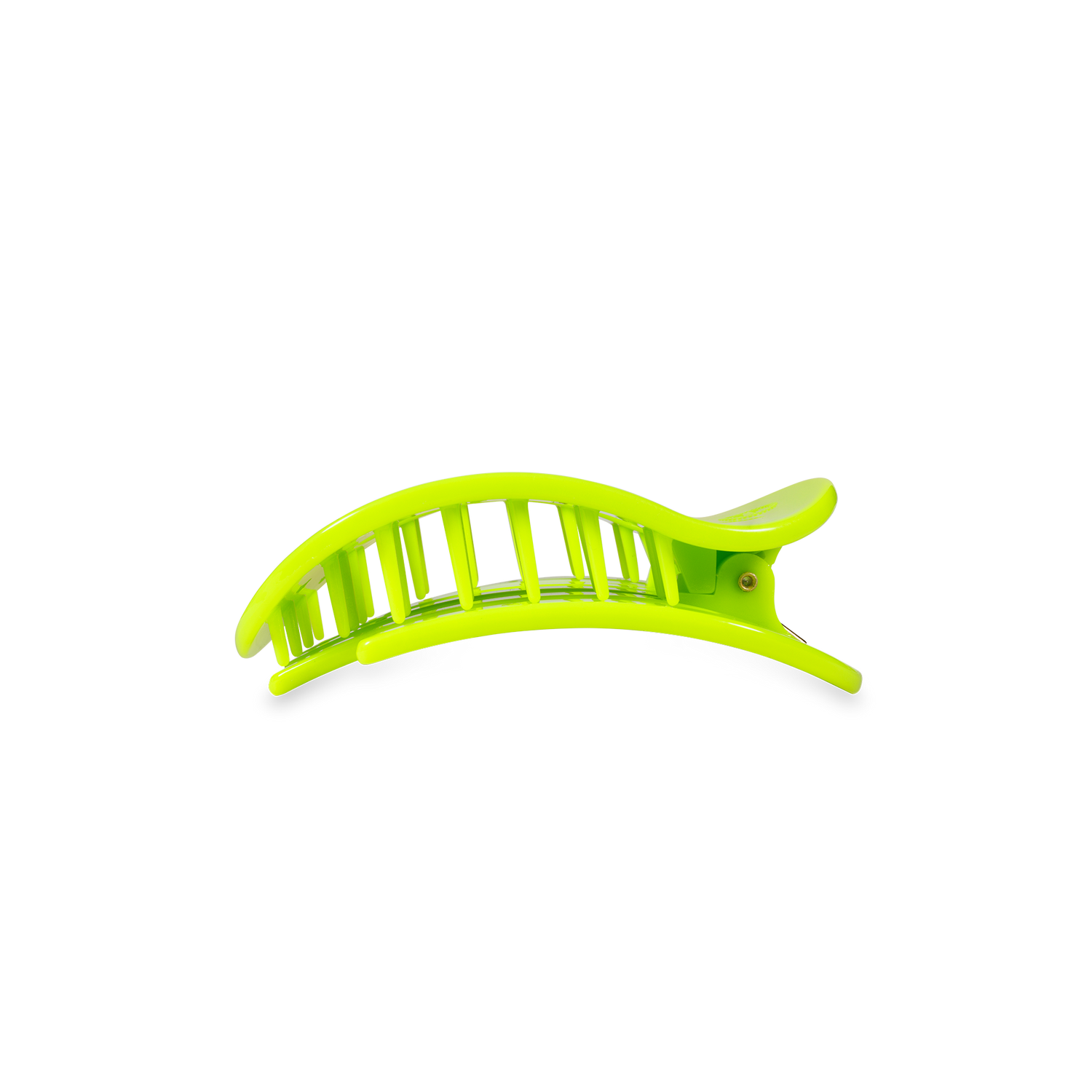 TELETIES - Flat Round Hair Clip | Small | Summer Brights