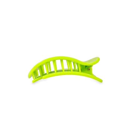 TELETIES - Flat Round Hair Clip | Small | Summer Brights