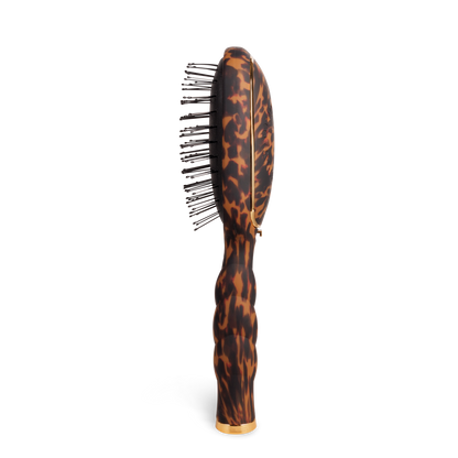 TELETIES - Detangler Hair Brush for Fine Hair - Tortoise