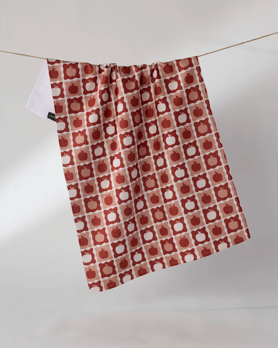 Geometry - Apple Quilt Tea Towel