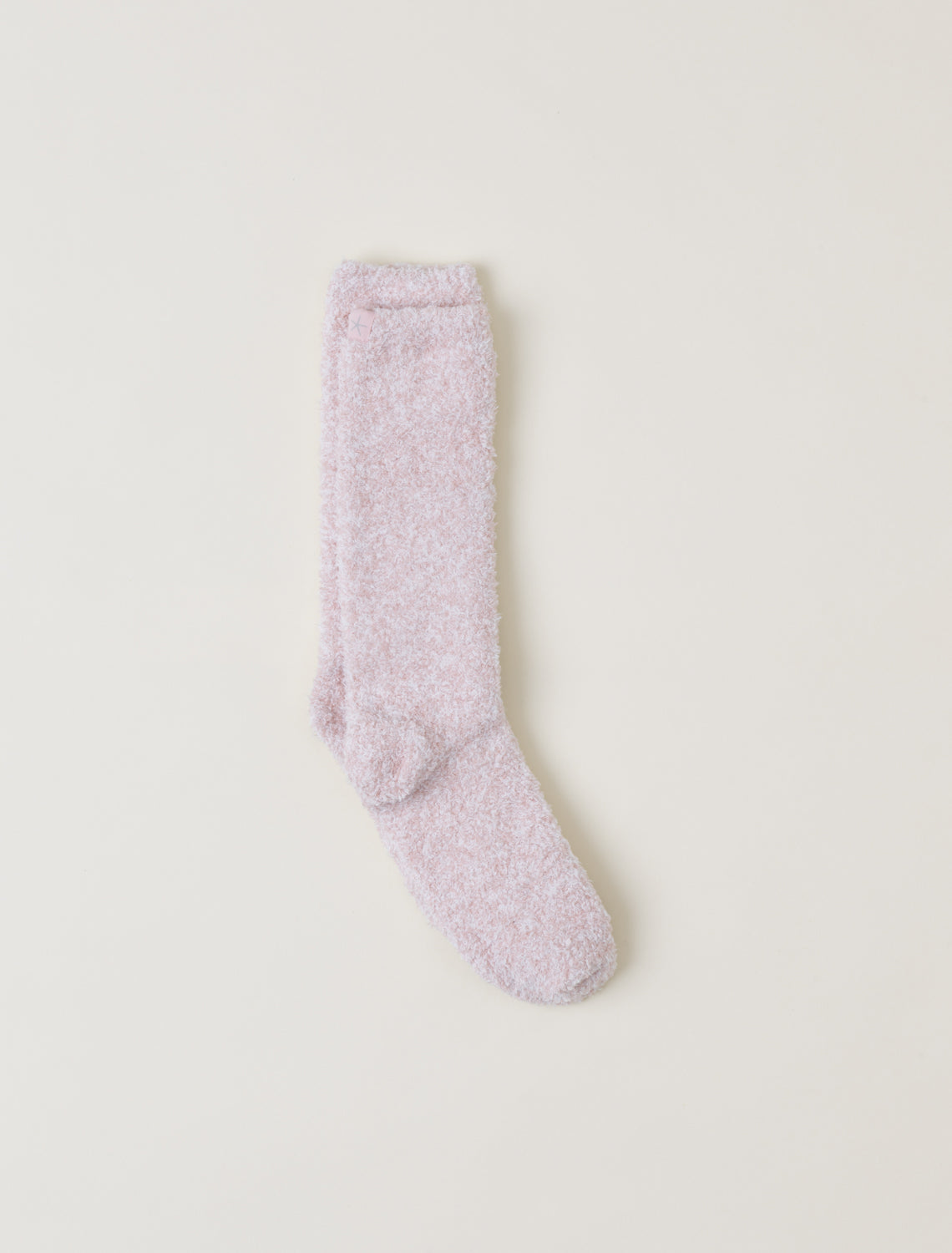 Barefoot Dreams Heathered Sock-Dusty Rose