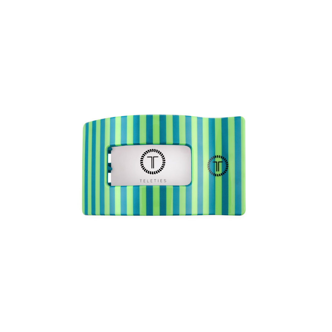 TELETIES - Cabana Cutie | Small | Flat Rectangle Hair Clip
