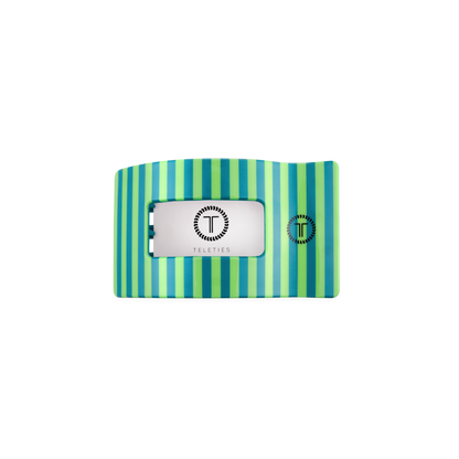 TELETIES - Cabana Cutie | Small | Flat Rectangle Hair Clip