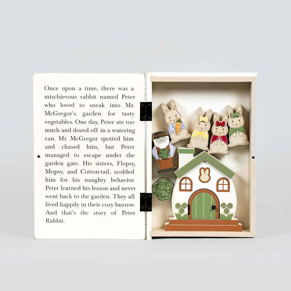 Adams &amp; Co. Woodland Storybook Gift Set Peter Rabbit