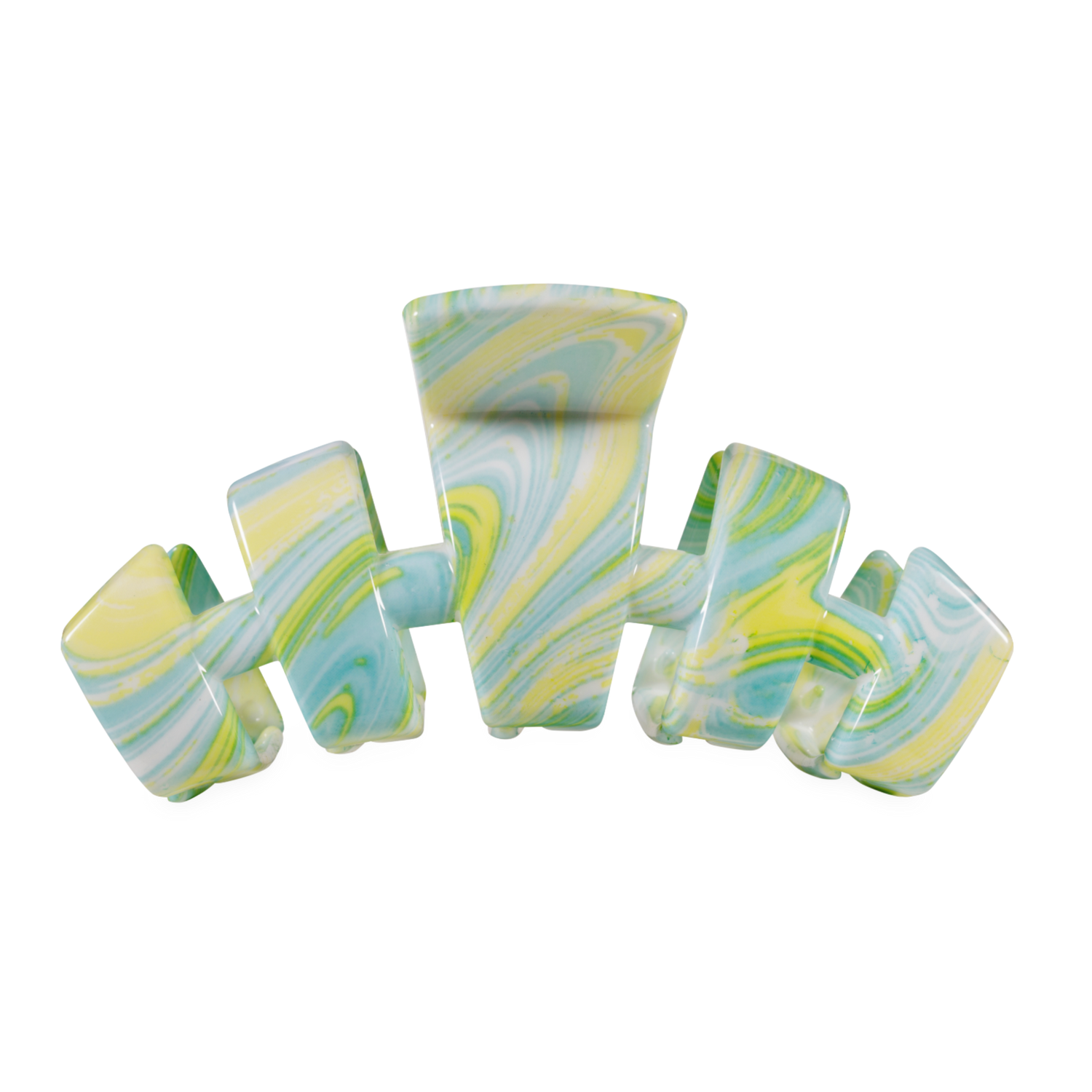 TELETIES - Classic | By the Sea Shore | Large Hair Clip