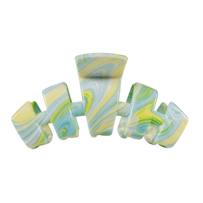TELETIES - Classic | By the Sea Shore | Large Hair Clip