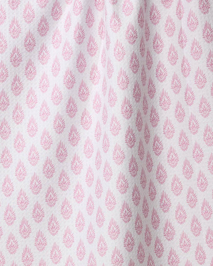 Geometry - Pink Poppy Tea Towel
