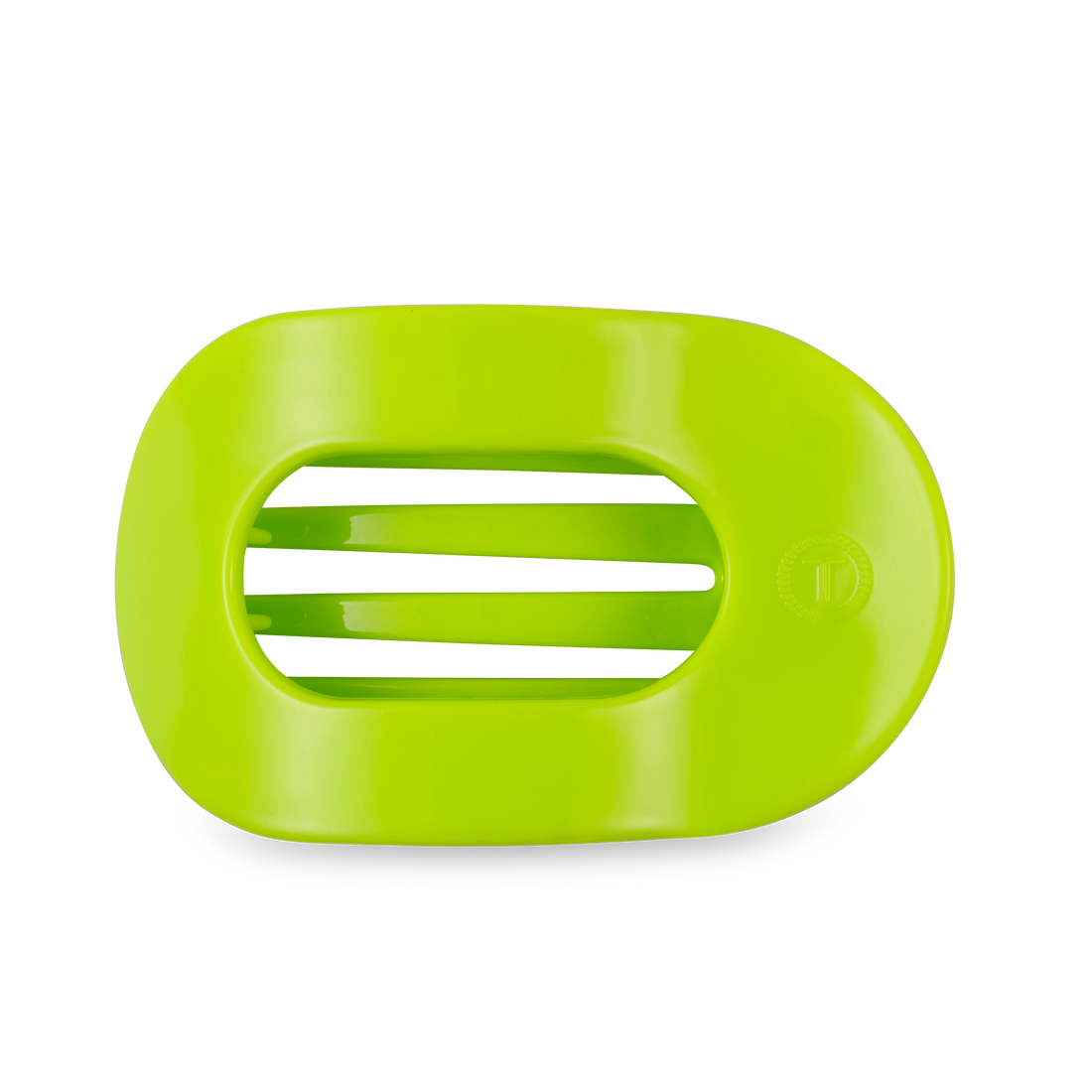 TELETIES - Flat Round Hair Clip | Large | Summer Brights