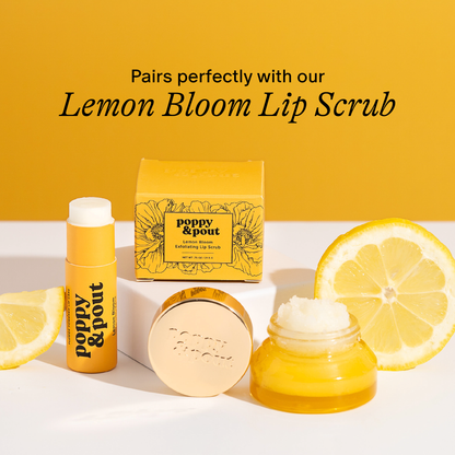 Poppy &amp; Pout - Lip Balm, Lemon Bloom