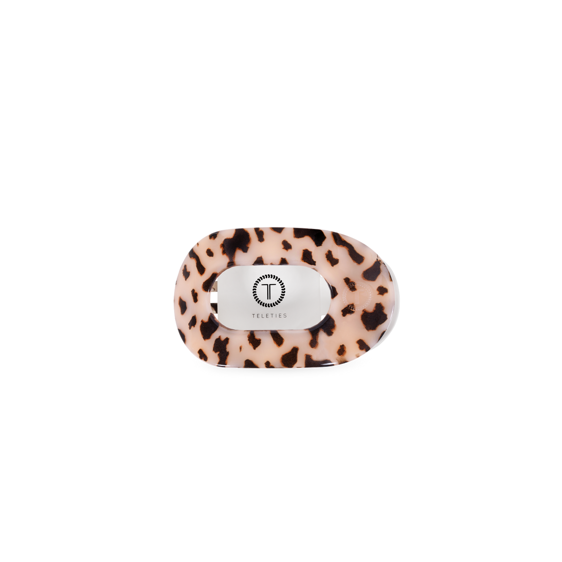 TELETIES - Blonde Tortoise | Tiny | Flat Round Hair Clip