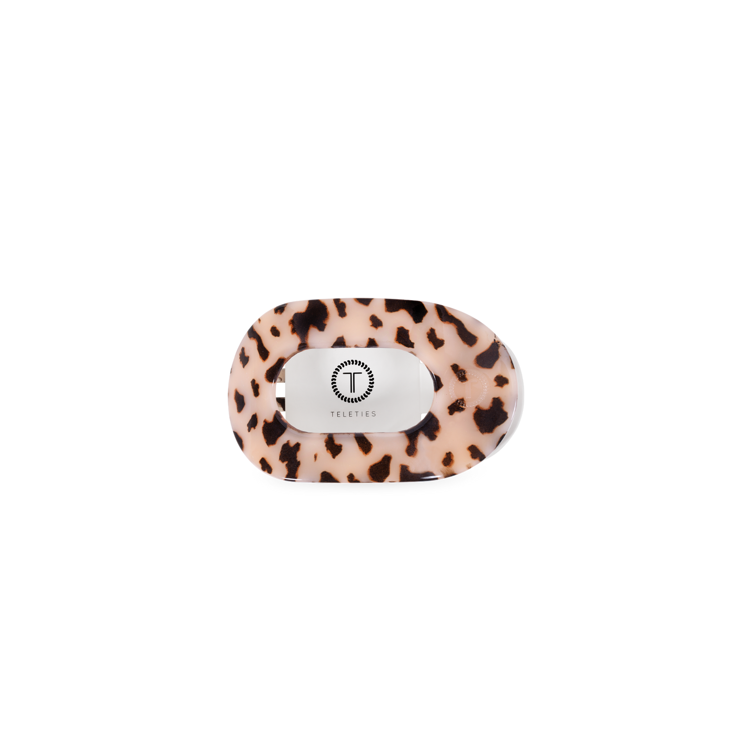 TELETIES - Blonde Tortoise | Tiny | Flat Round Hair Clip