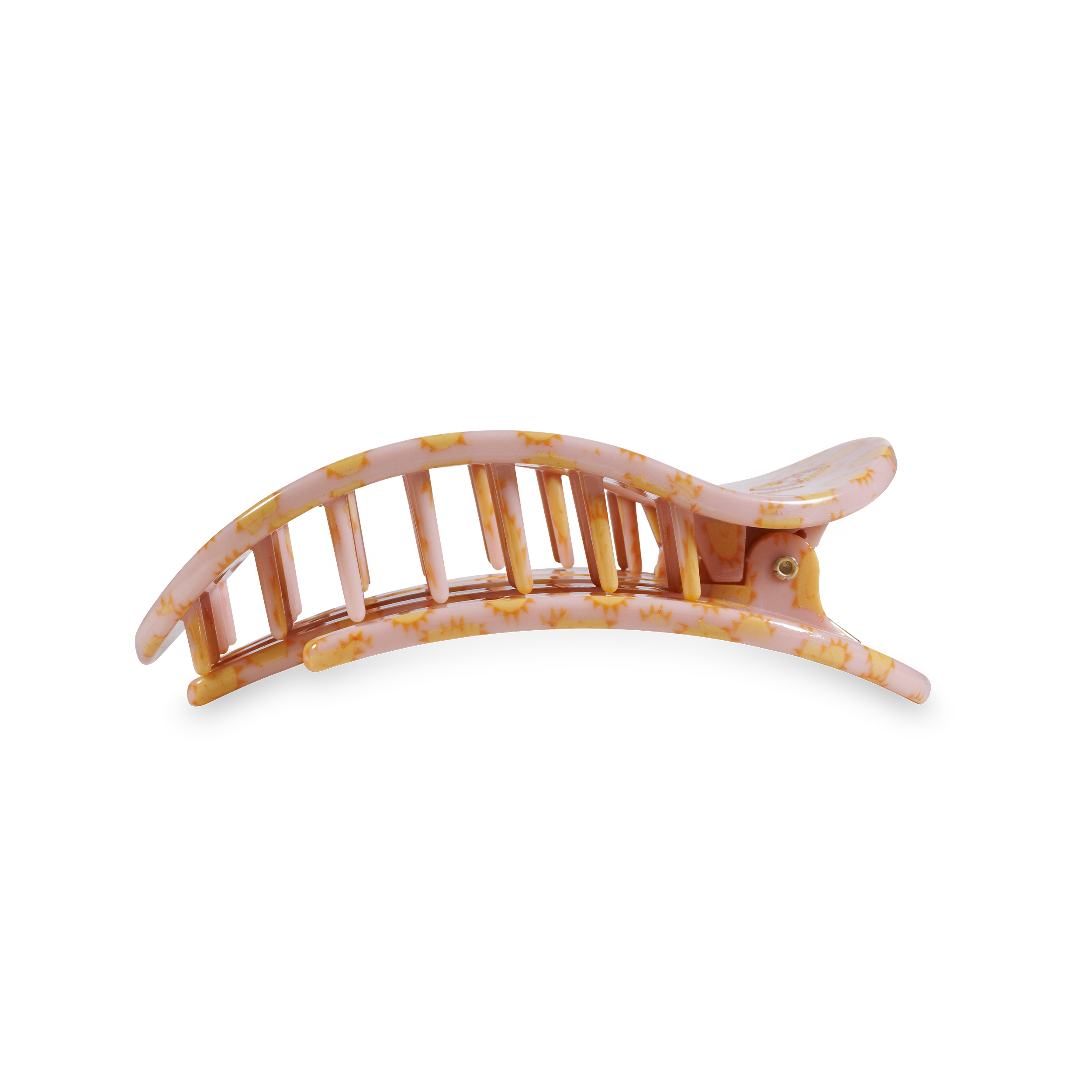 Round Flat Hair Clip | Medium | Sunny Days Ahead