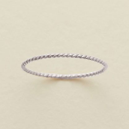 Braided Stacking Ring