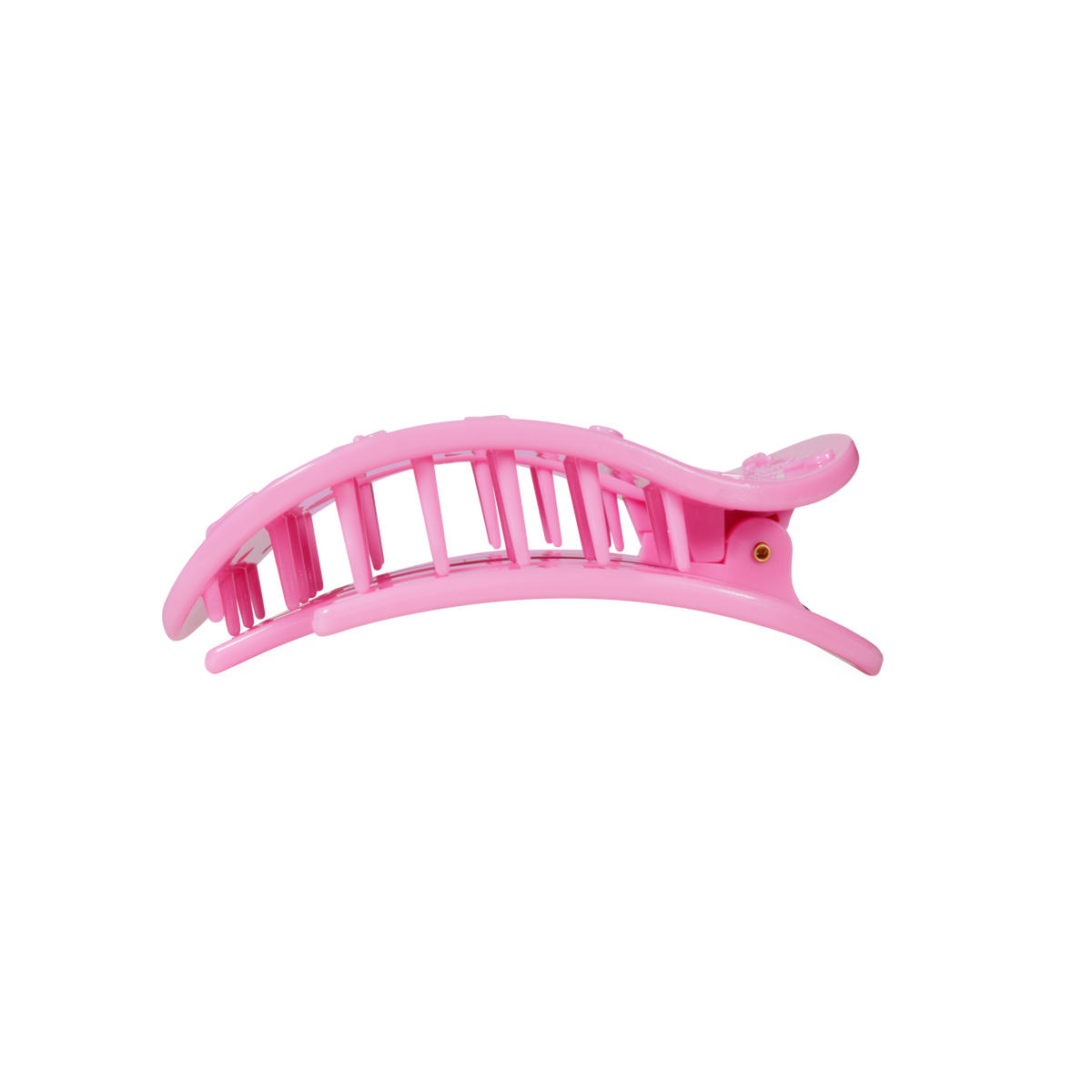 TELETIES - Pink Ribbon | Medium | Flat Round Clip