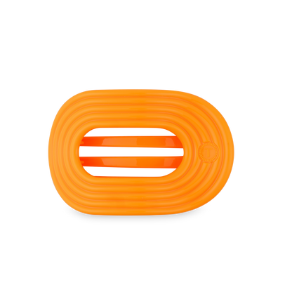 TELETIES - Flat Round Hair Clip | Medium | Day Rave