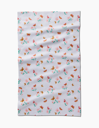 Butterfly Garden Kitchen Towel