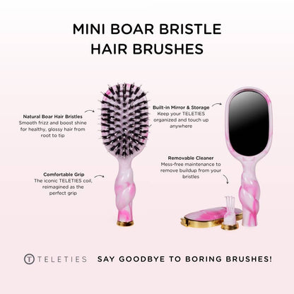 TELETIES - Mini Boar Brush | Pinch Me!