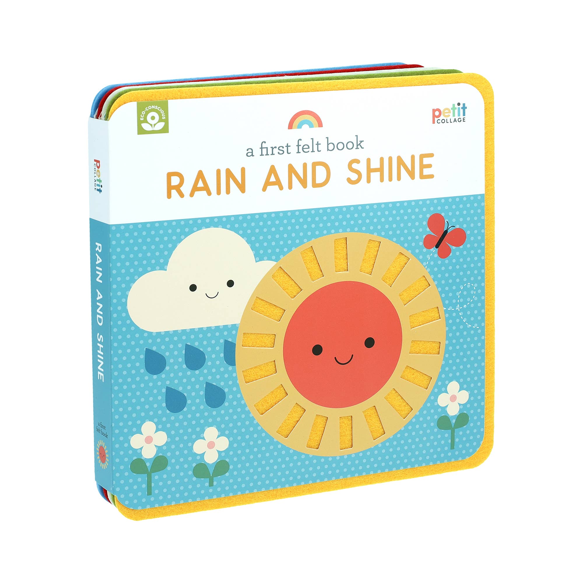 Chronicle Books - A First Felt Book: Rain and Shine