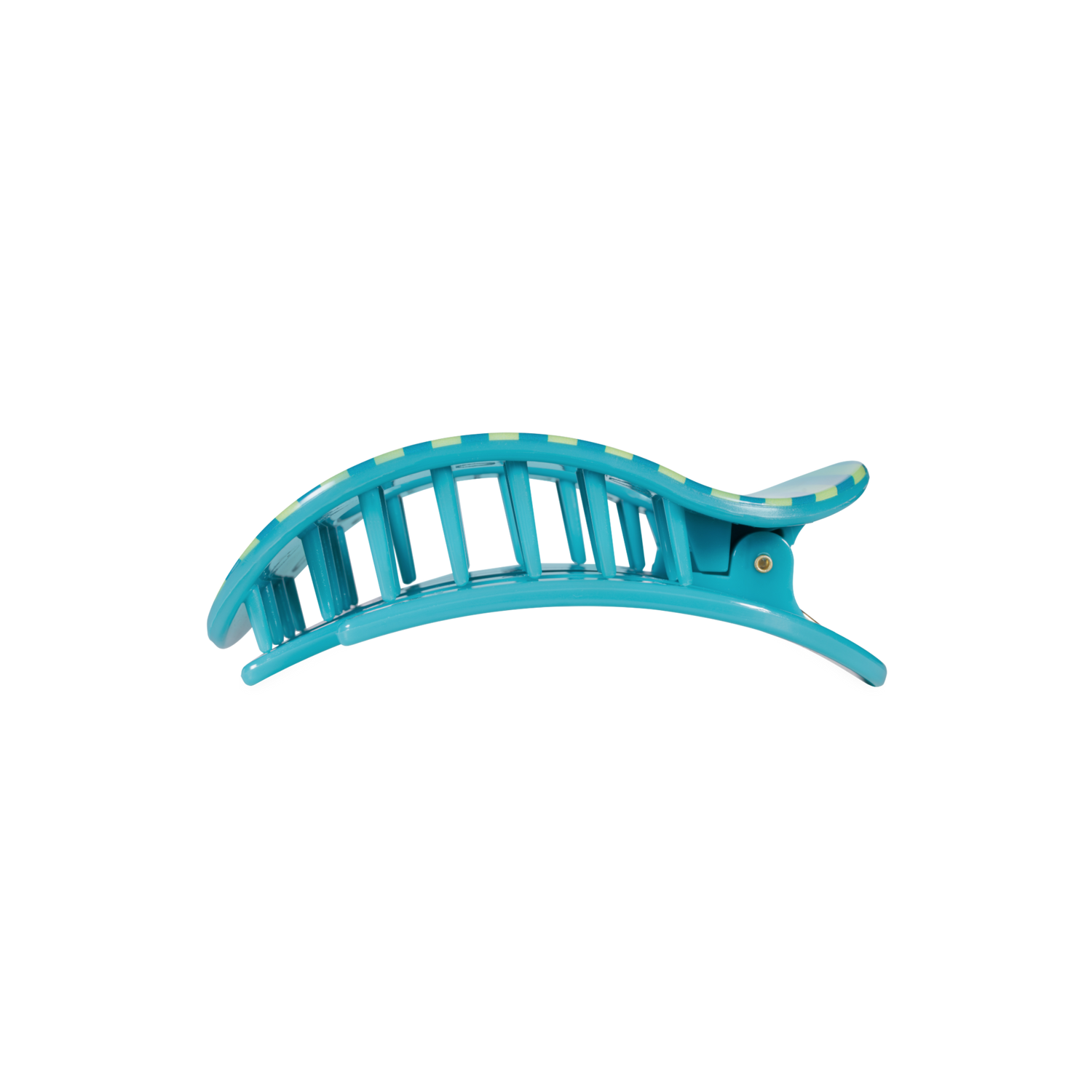 TELETIES - Cabana Cutie | Medium | Flat Round Hair Clip