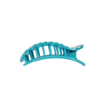 TELETIES - Cabana Cutie | Medium | Flat Round Hair Clip