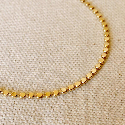 GoldFi - 18k Gold Filled 2mm Dot Ball Bracelet