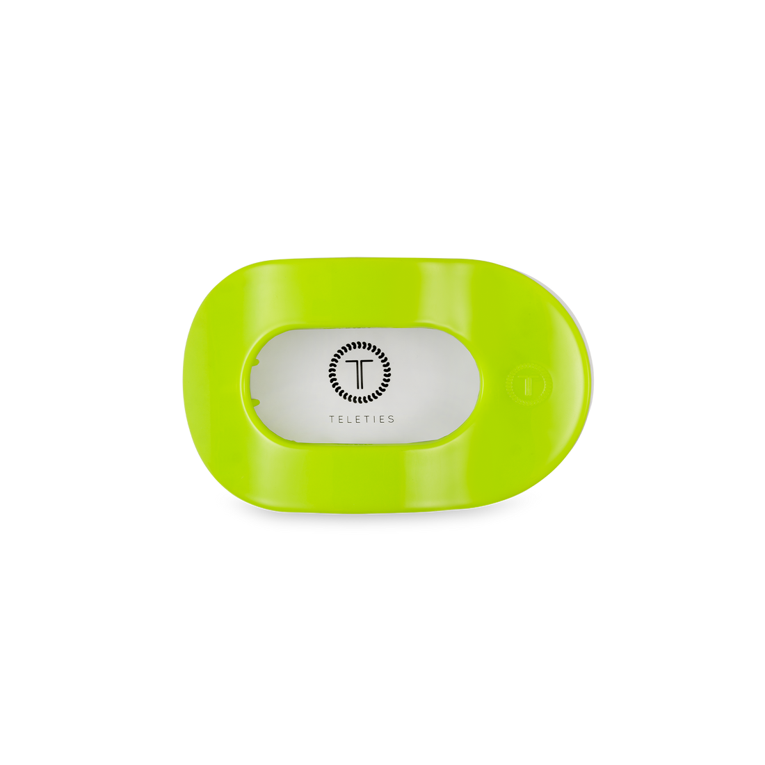 TELETIES - Flat Round Hair Clip | Small | Summer Brights