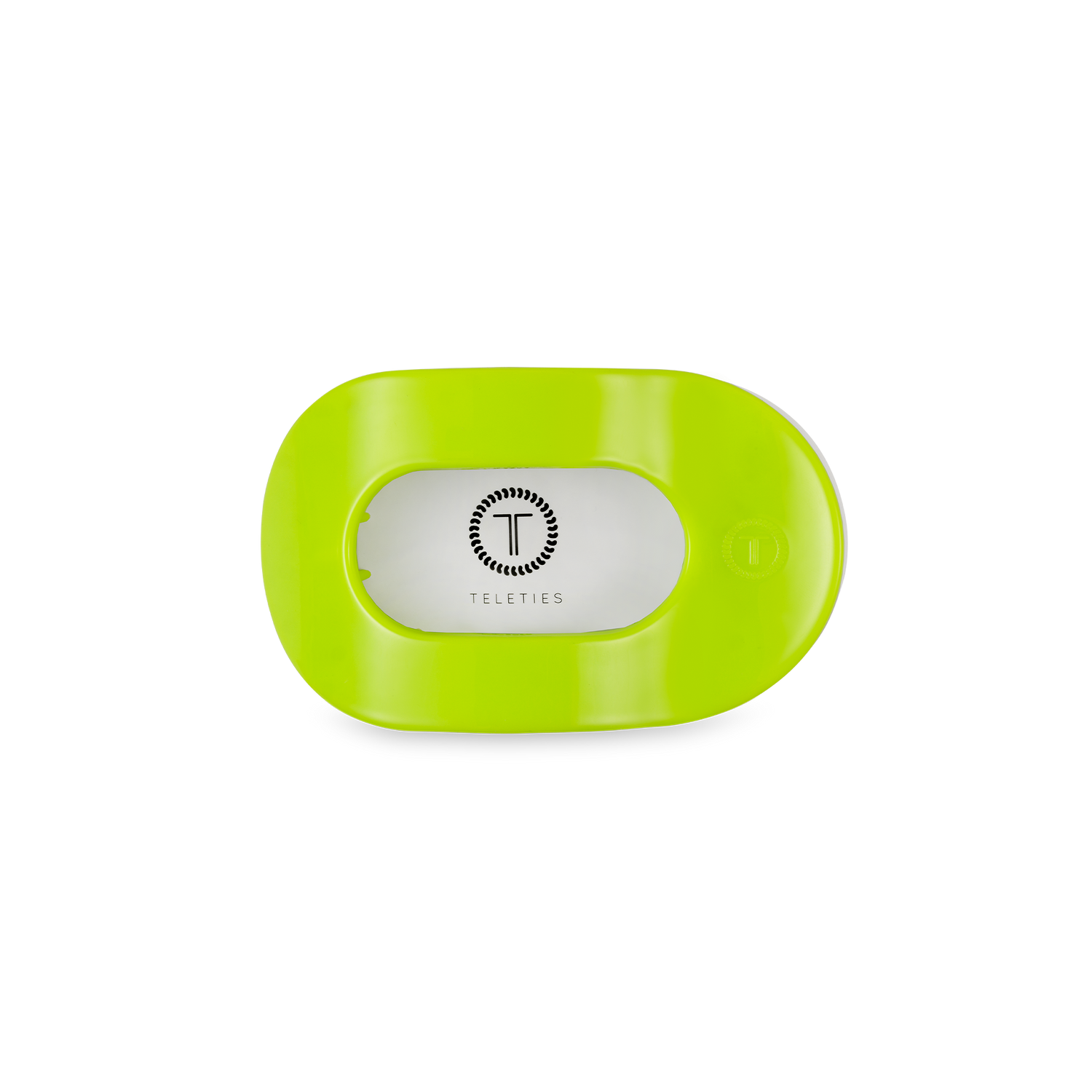 TELETIES - Flat Round Hair Clip | Small | Summer Brights