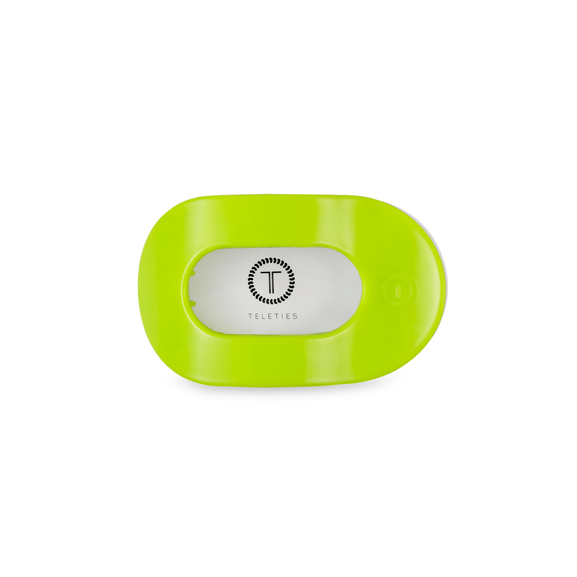 TELETIES - Flat Round Hair Clip | Small | Summer Brights