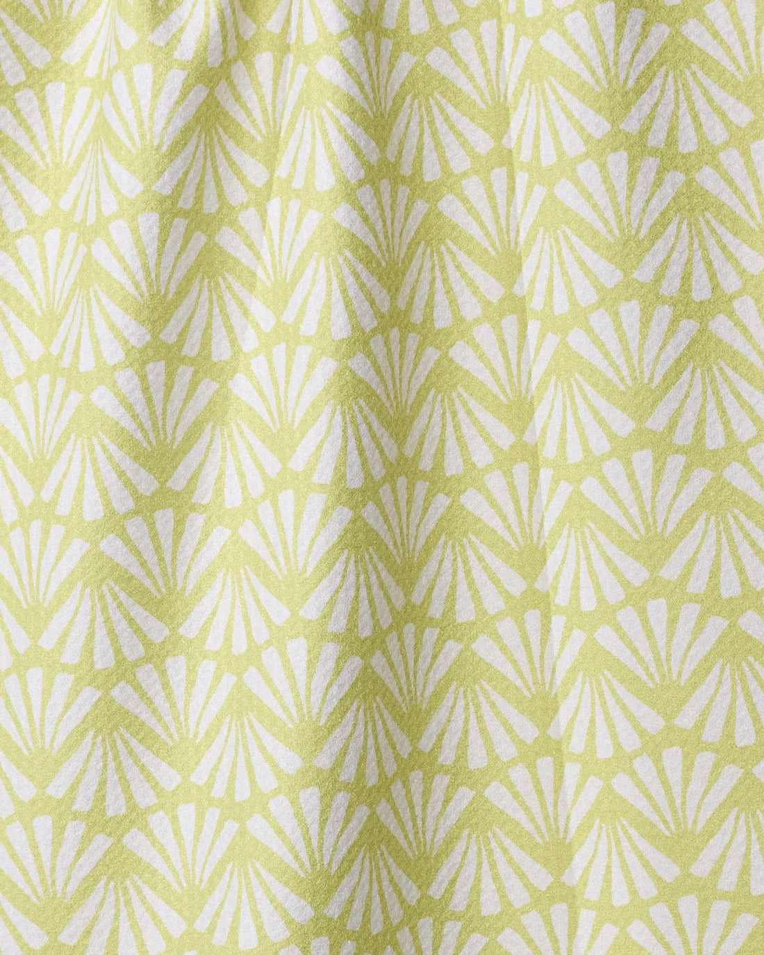 Geometry - Lime Blossom Tea Towel