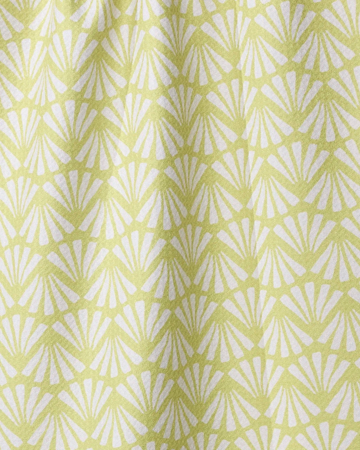 Geometry - Lime Blossom Tea Towel