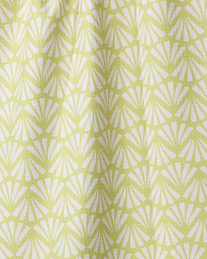 Geometry - Lime Blossom Tea Towel