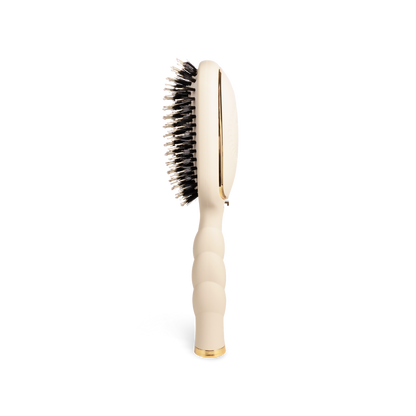 TELETIES - Boar Bristle Hair Brush | Tan