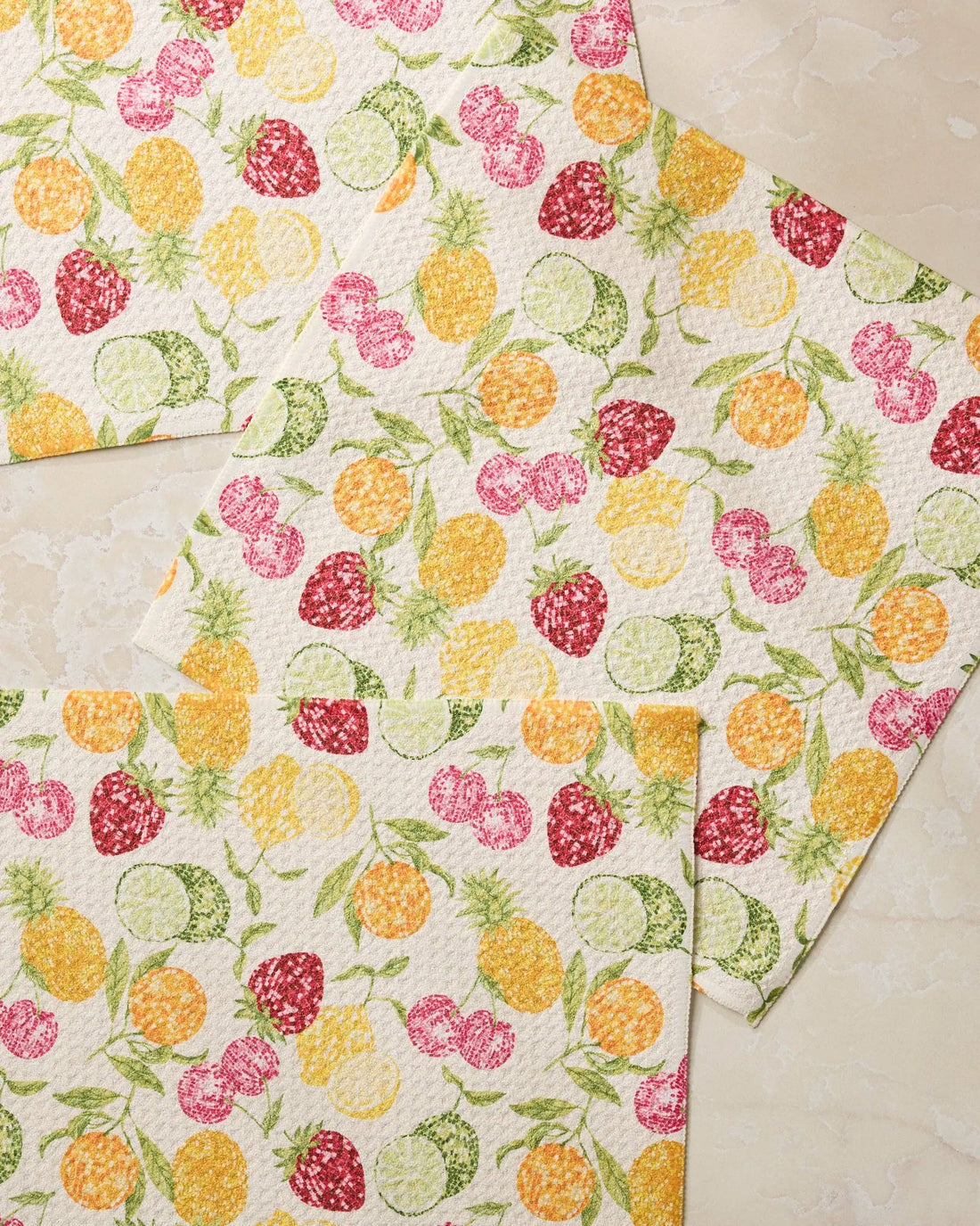 Geometry - Disco Fruits Dishcloth Set