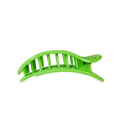 TELETIES - Flat Round Hair Clip | Medium | Glow For It