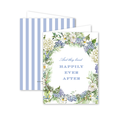 Blue Hydrangea Wedding