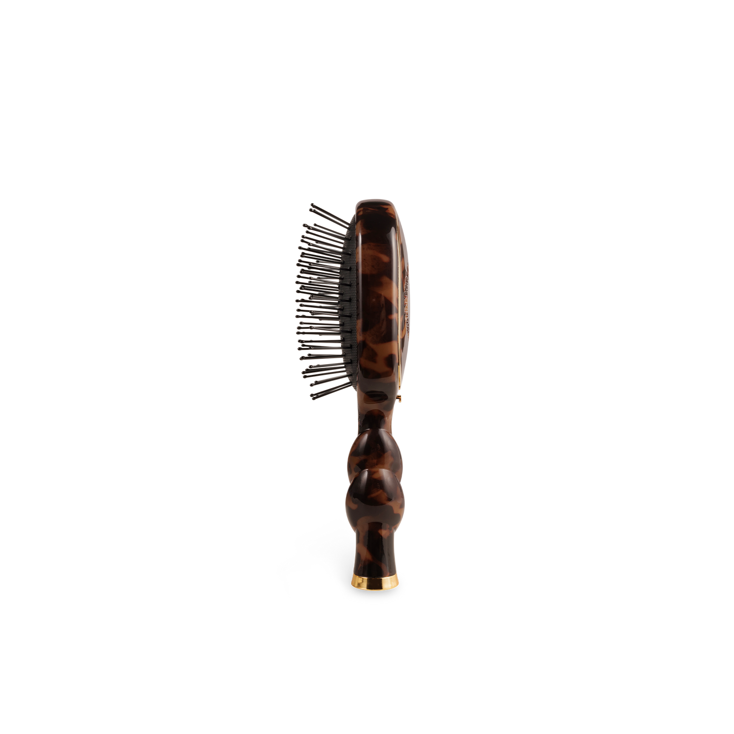 TELETIES - Mini Detangler Brush for Medium Hair - Tortoise