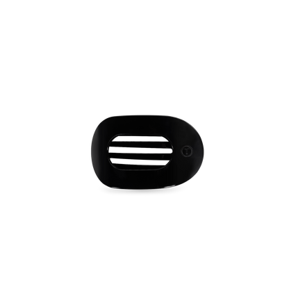 TELETIES - Jet Black | Tiny | Flat Round Clip