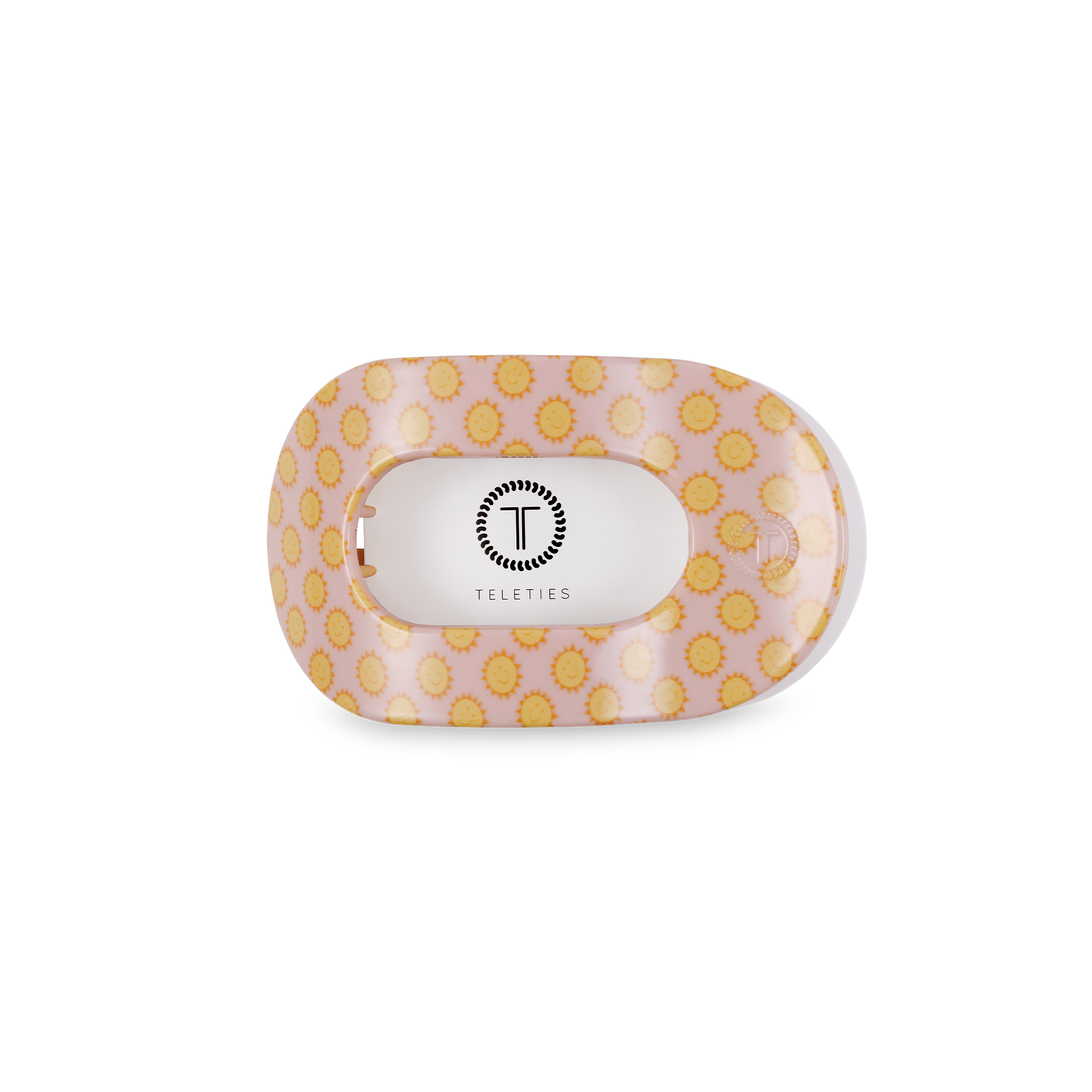 Round Flat Hair Clip | Small | Sunny Days Ahead