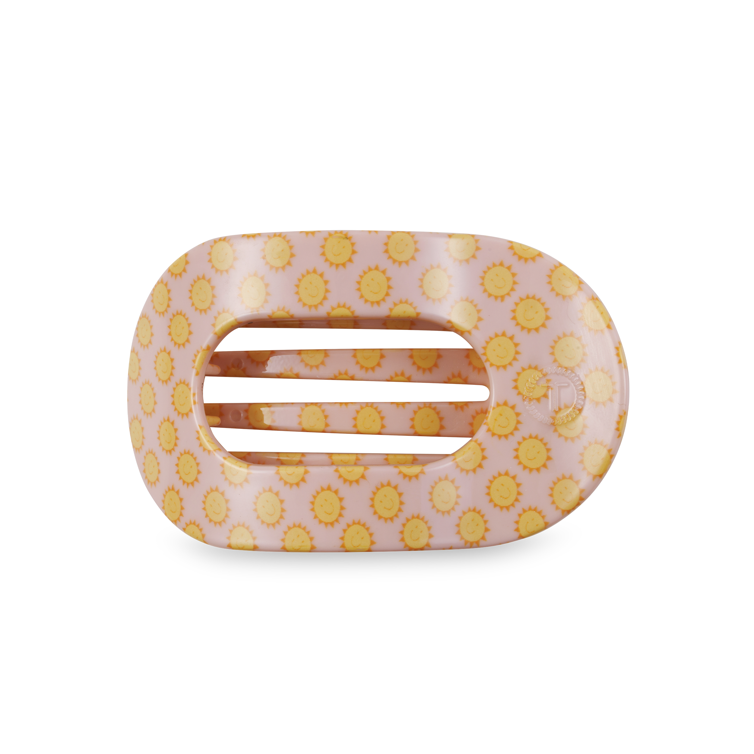 Round Flat Hair Clip | Medium | Sunny Days Ahead